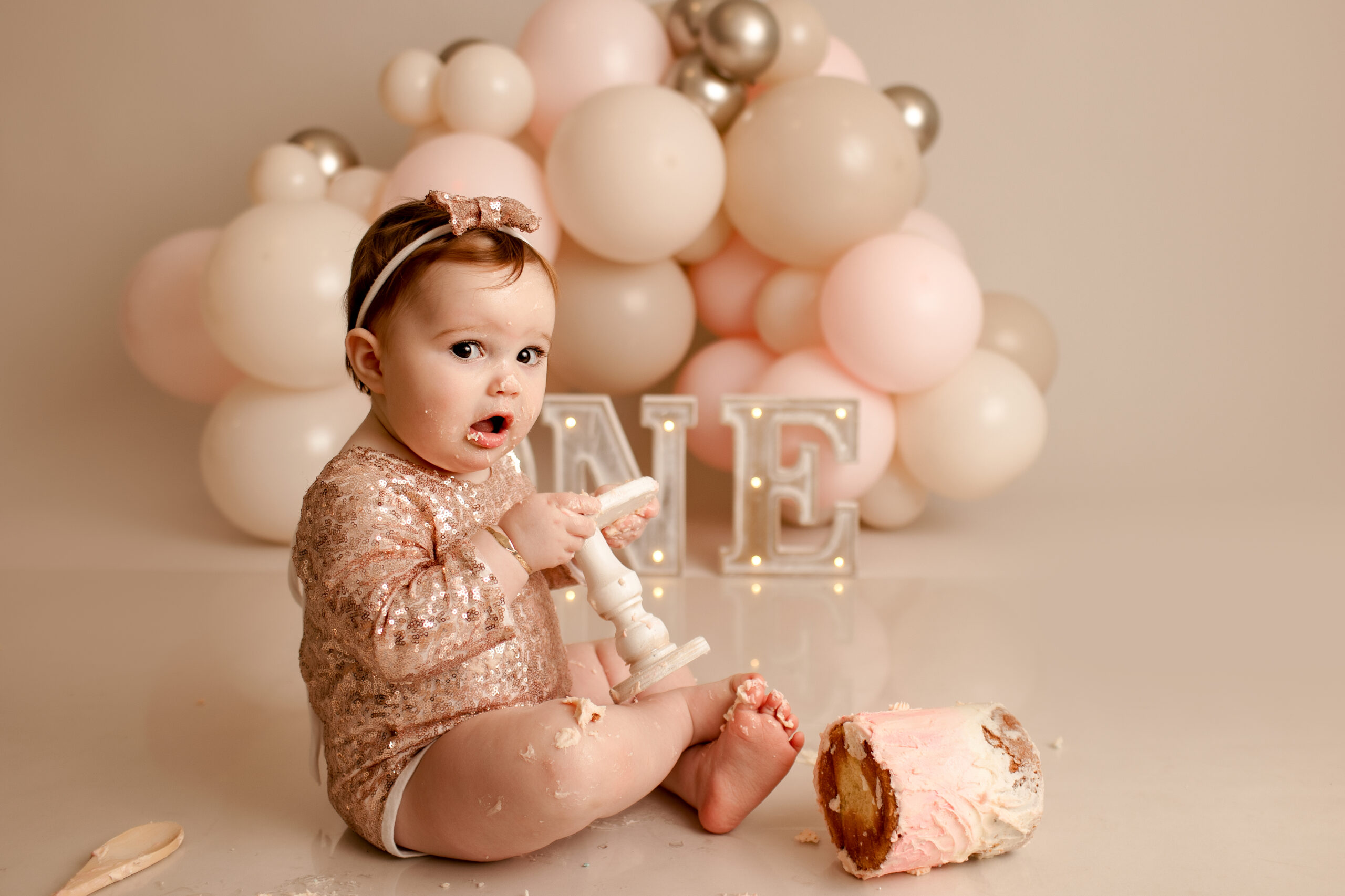 cake smash photoshoot & photography In Leeds Harrogate Bradford Wakefield Ripon UK