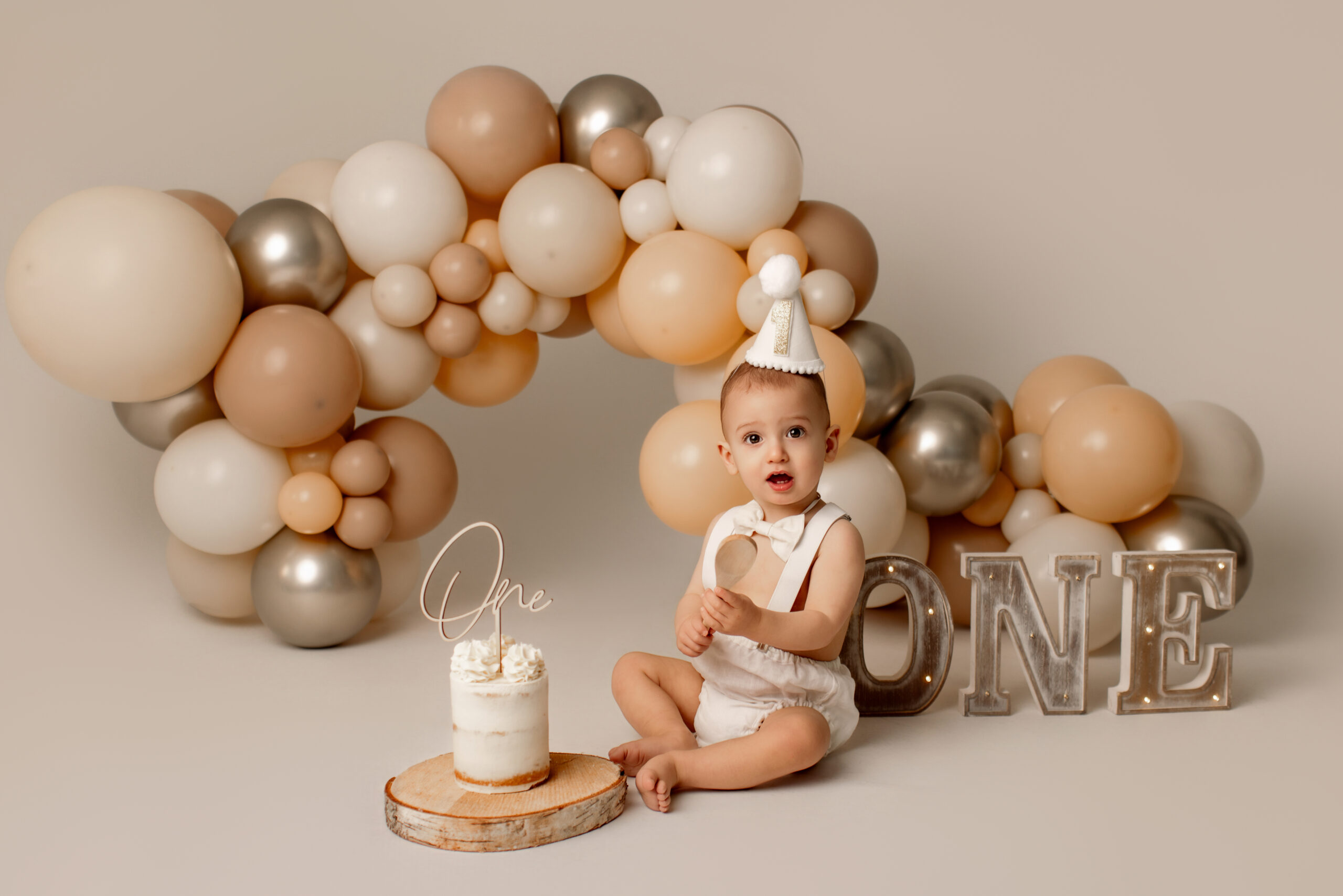 First 1st Birthday Cake Smash in Harrogate, Leeds, Yorkshire